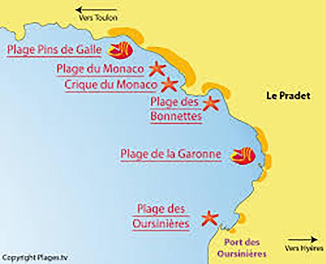 Mer Et Calme Le Pradet Buitenkant foto